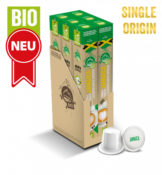 Jamaica Single Origin BIO Kaffee - 60 Kapseln La Natura Lifestyle