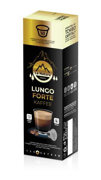 Lungo Forte Gold 10 Kapseln - Tchibo Cafissimo®* kompatibel La Natura Lifestyle